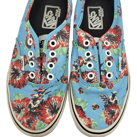 Vans Off The Wall Yoda Aloha Sneakers Shoes Men 5.5 Women 7 Limited Edition - Picture 8 of 11